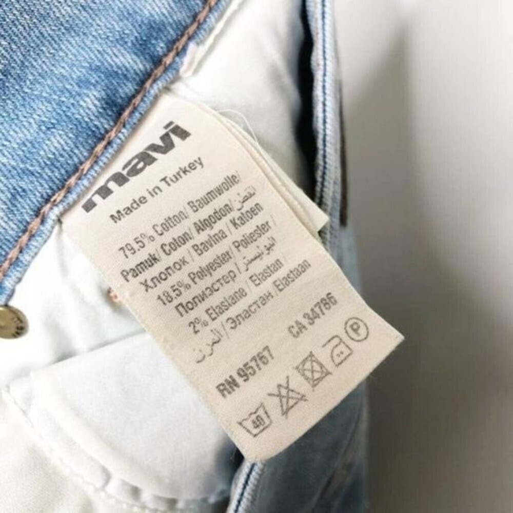 MAVI Niki Raw Hem Straight Crop Jeans - Picture 8 of 8